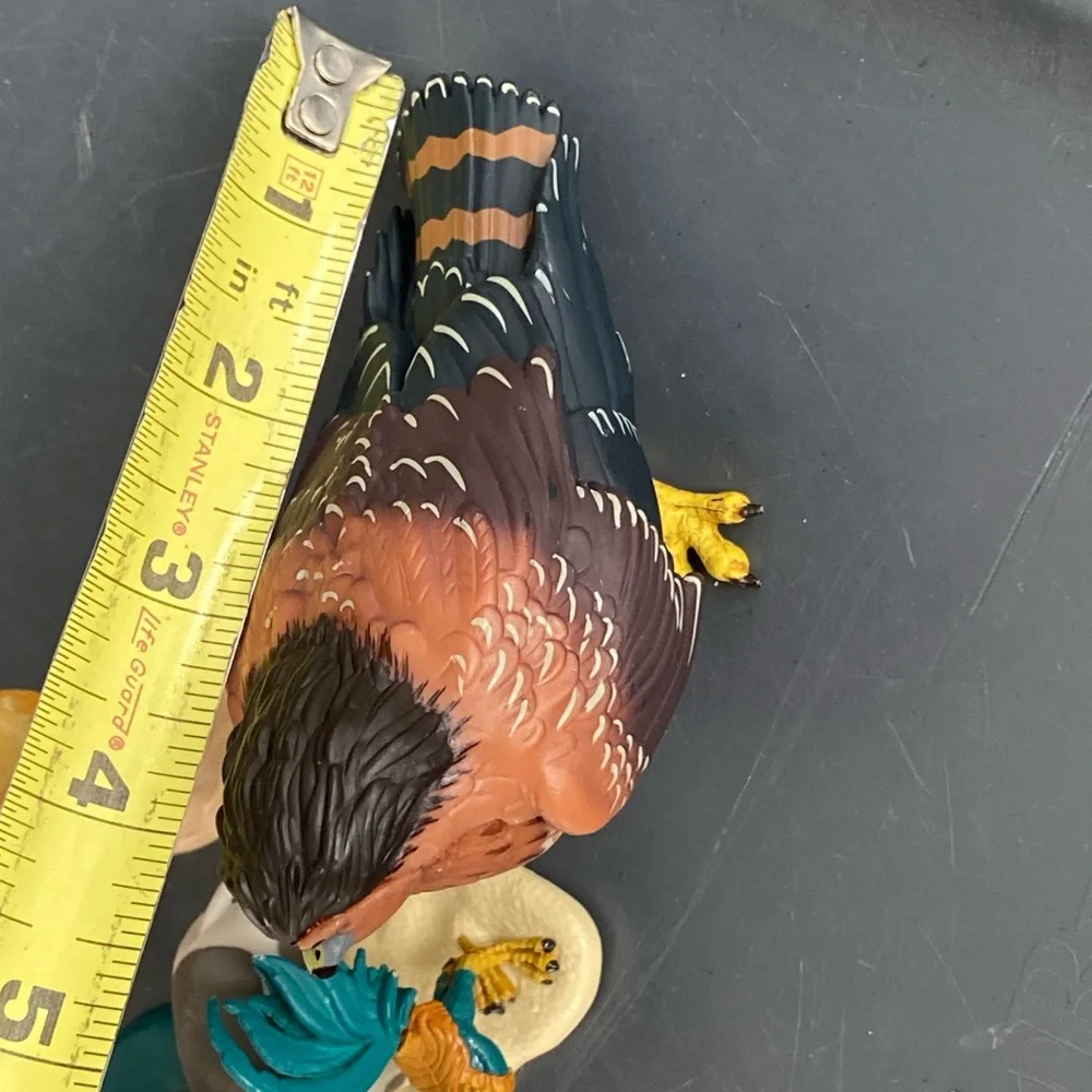 Lot 5 Disney Moana PVC Cake Topper Figure Lot Hawk Maui Tala HeiHei Pua